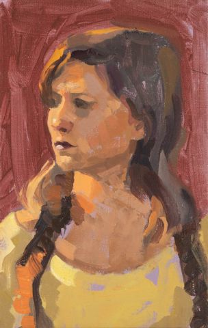 Carmen I 2020 I olieverf op linnen, marouflé