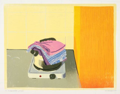 Euvelgunnerheem I fluitketel I 2020 I houtsnede