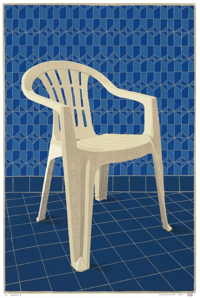 Monobloc II I 2025 I houtsnede I 71,8 x 47,8 cm I oplage: 20